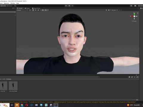 Garoto Adam-Realista Modelo 3D