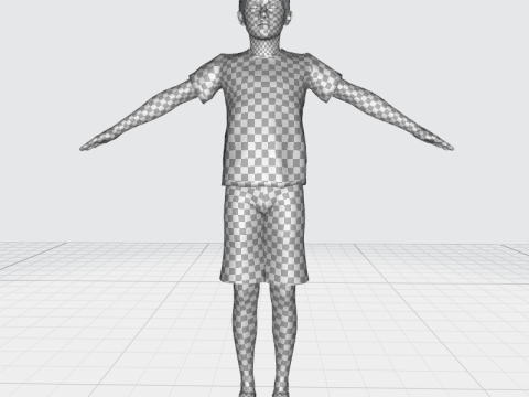 Adam-Realistic Boy 3D 모델