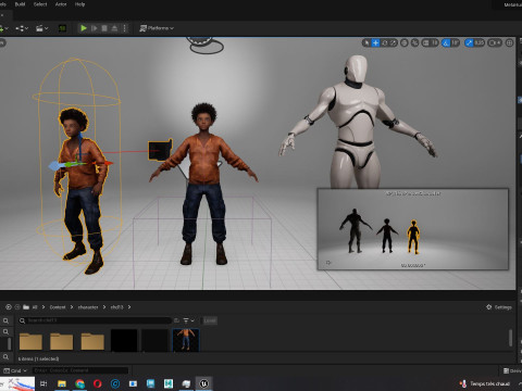 Sipho - Realistic African child 3D Model