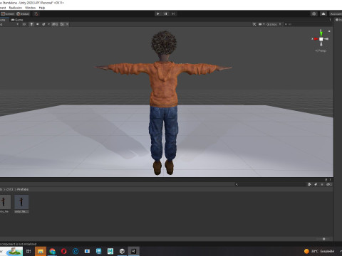 Sipho - Realistic African child 3D Model