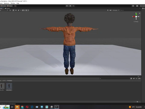 Sipho - Realistic African child 3D Model