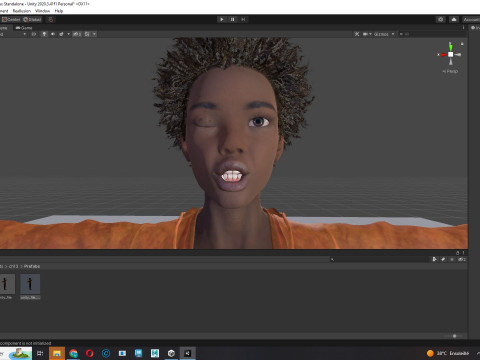 Sipho - Realistic African child 3D Model