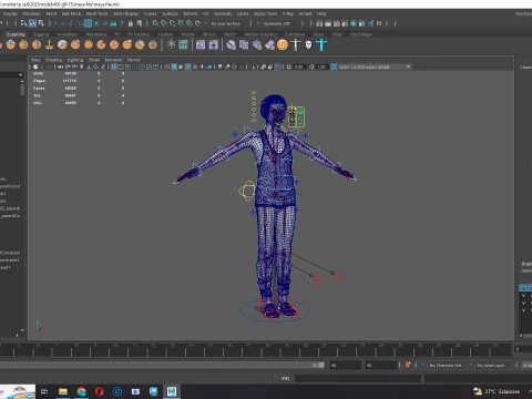 Mostafa-Realistic Arabic boy 3D Model