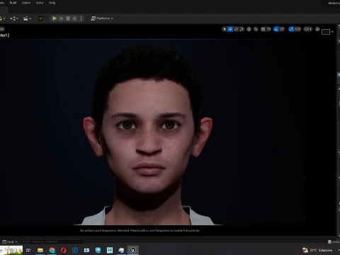 Mostafa-Realistic Arabic boy 3D Model