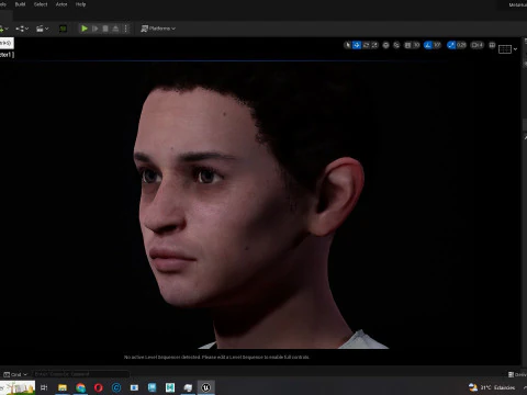 Mostafa-Realistic Arabic boy 3D Model