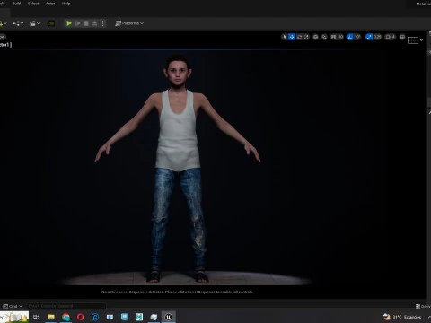 Mostafa-Realistic Arabic boy 3D Model