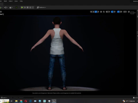Mostafa-Realistic Arabic boy 3D Model