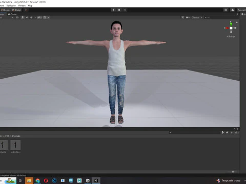 Mostafa-Realistic Arabic boy 3D Model