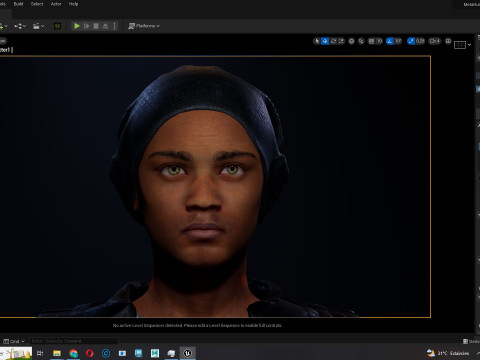 Zak-Realistic African American Boy 3D Model