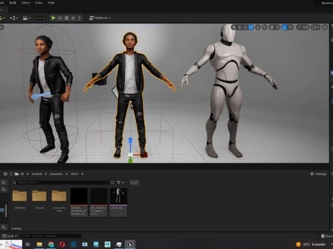 Zak-Realistic African American Boy 3D Model