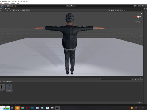 Zak-Realistic African American Boy 3D Model