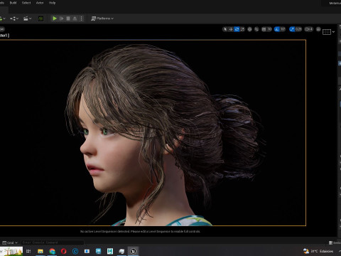 Angelie - Realistic Sweet Girl 3D 模型