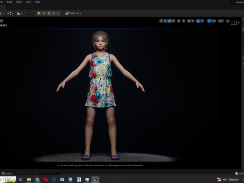 Angelie - Realistic Sweet Girl 3D 模型