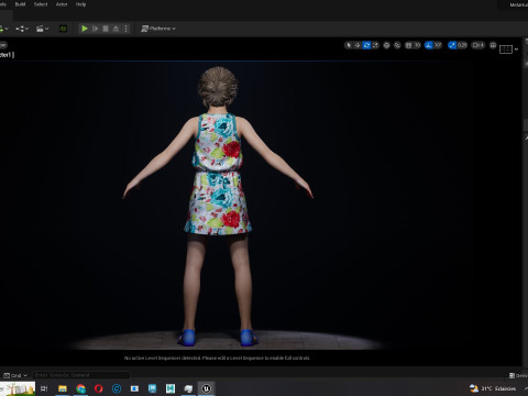 Angelie - Realistic Sweet Girl 3D 模型
