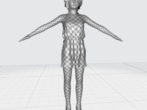 Angelie - Realistic Sweet Girl 3D 模型