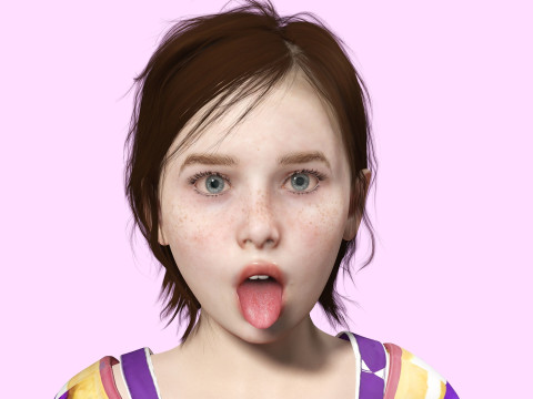 Sophia - little Sunshine 3D Model