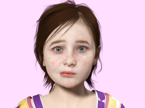 Sophia - little Sunshine 3D Model