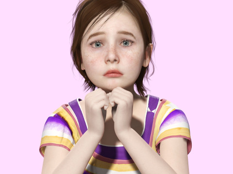 Sophia - little Sunshine 3D Model