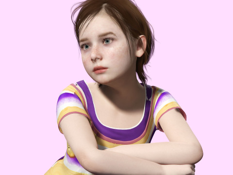 Sophia - little Sunshine 3D Model