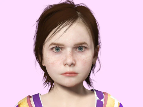 Sophia - little Sunshine 3D Model