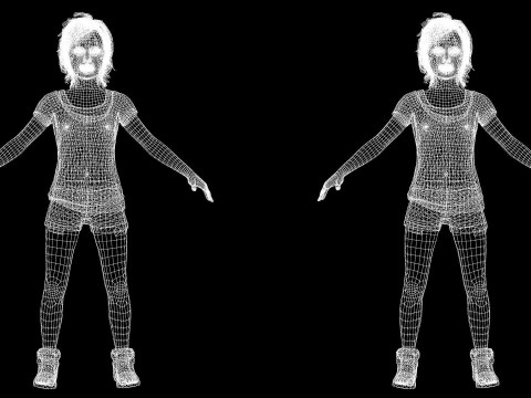 Sophia - little Sunshine 3D Model