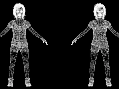 Sophia - little Sunshine 3D Model