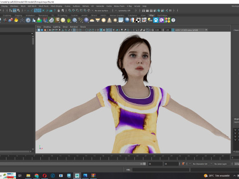 Sophia - little Sunshine 3D Model