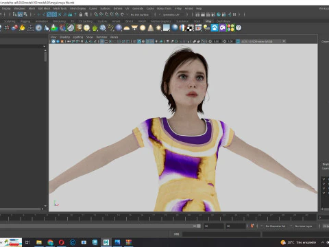 Sophia - little Sunshine 3D Model