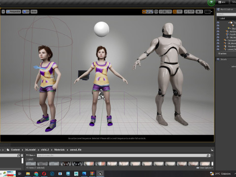 Sophia - little Sunshine 3D Model