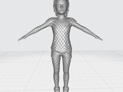 Sophia - little Sunshine 3D Model