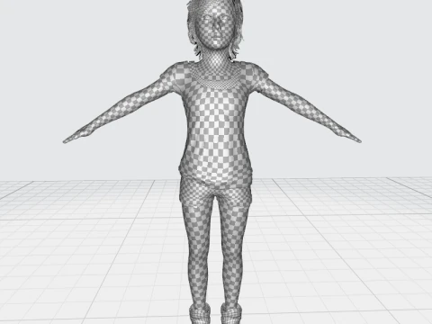 Sophia - little Sunshine 3D Model