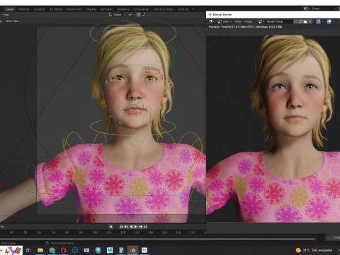 Emily - Enchanting Dream 3D Model