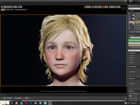 Emily - Enchanting Dream 3D Model