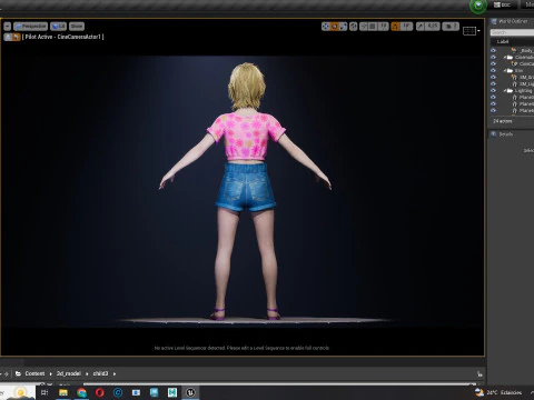 Emily - Enchanting Dream 3D Model