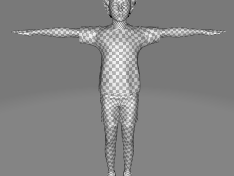 Ethan - Realistic Child With Freckles kid Modelo 3D