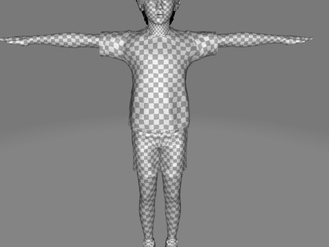 Mehal - Realistic Child Ready kids 3D 模型