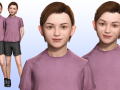 Sonu - Realistic Child with beautiful smile kid 3D 模型