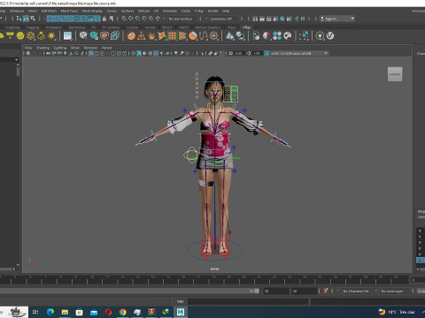 Noi - Pink Paradise Asian Beach Beauty 3D Модель