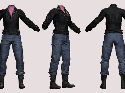 Noi - City Blooms Stylish Asian Fashion 3D Model