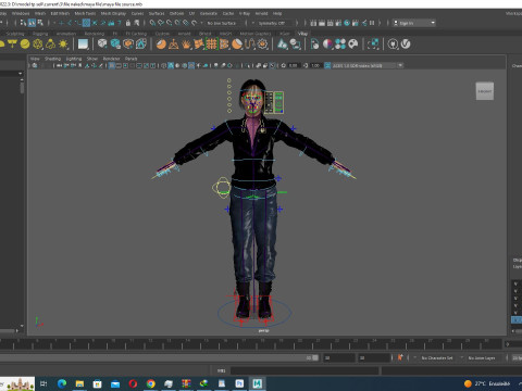Noi - City Blooms Stylish Asian Fashion Modello 3D