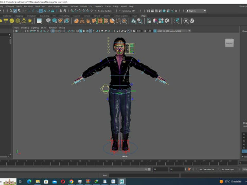 Noi - City Blooms Stylish Asian Fashion 3D Model