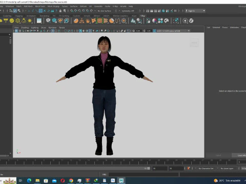 Noi - City Blooms Stylish Asian Fashion 3D Model