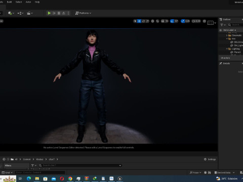 Noi - City Blooms Stylish Asian Fashion Modello 3D