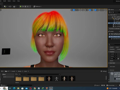 Noi - City Blooms Stylish Asian Fashion 3D Model