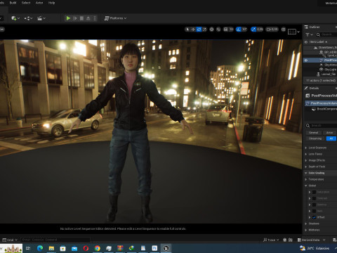 Noi - City Blooms Stylish Asian Fashion Modello 3D