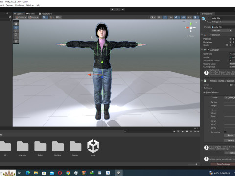 Noi - City Blooms Stylish Asian Fashion Modello 3D
