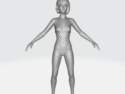 Noi - City Blooms Stylish Asian Fashion 3D Model
