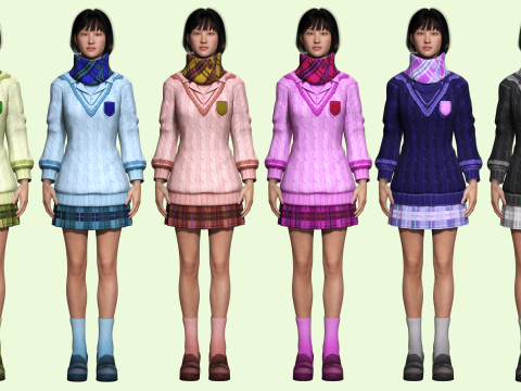 Noi - Asian Harmony Weaver 3Dモデル