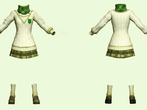 Noi - Asian Harmony Weaver 3Dモデル