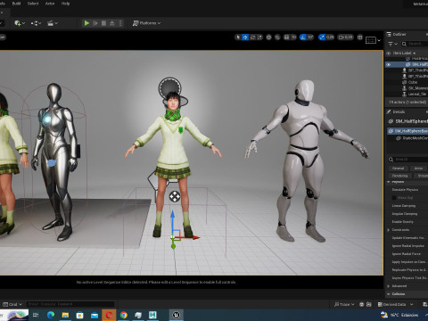 Noi - Asian Harmony Weaver 3Dモデル
